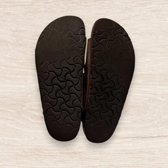 Birkenstock Milano Brown Suede Sandals Women’s 7 / EU 38 - Picture 2 of 4